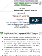 Lecture Slide Transport Layer