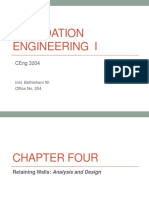 Foundation Engineering I: Ceng 3204