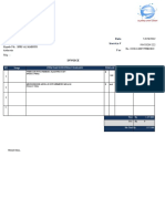 Invoice TRB