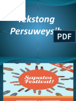 Tekstong Persuweysib power point