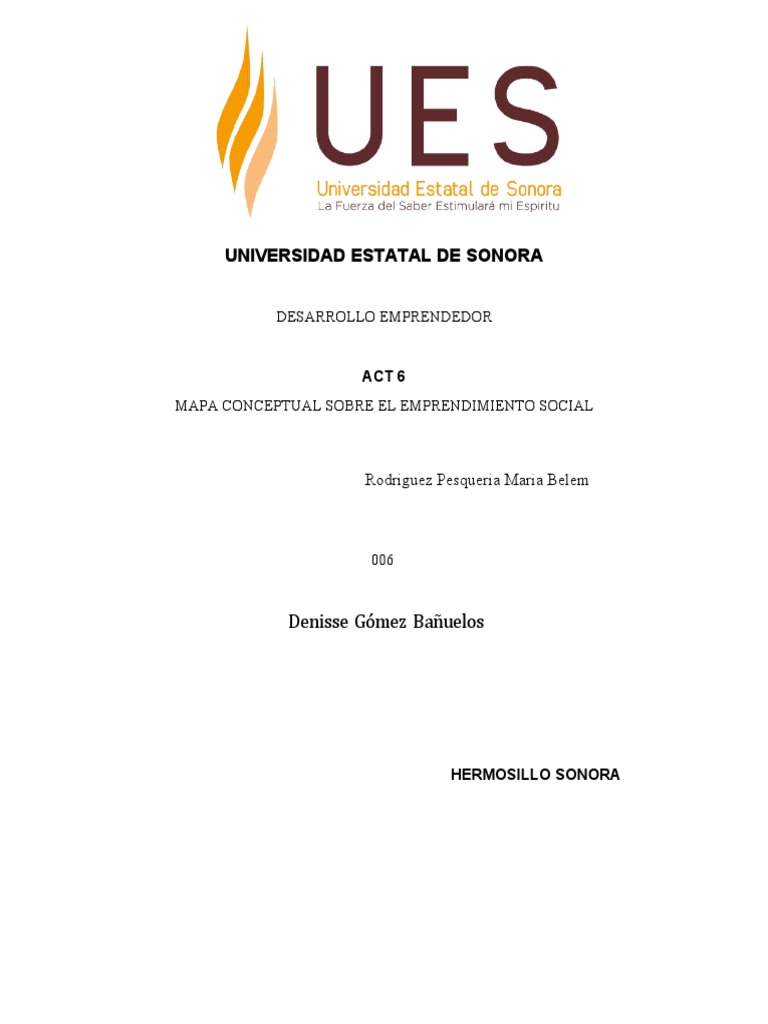 ACT 6 Mapa Conceptual | PDF