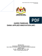 Garis Panduan Dana Applied Innovation (Aif) (31 MAC 2023)