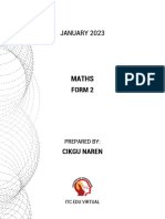 Jan'23 Maths (DLP & Non-Dlp) Form 2
