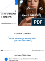 Grade 11 - Whos Looking at Your Digital Footprint - Lesson Slides