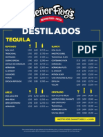 Destilados y bebidas alcohólicas