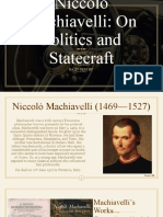 Niccolò Machiavelli Presentation