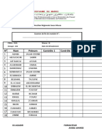 N° Nom Prénom Contrôle 1 Contrôle 2 EFM Observation: Direction Régionale Souss Massa