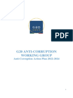 2021 G20 Anti-Corruption Action Plan 2022-2024