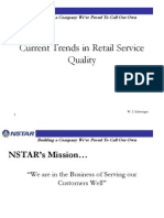 Current Trends in Retail Service Quality: Building A Company We're Proud To Call Our Own