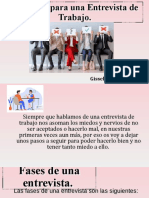 Consejos Entrevista de Trabajo