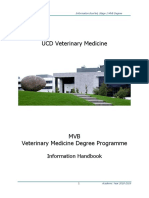 UCD Veterinary Medicine: Information Handbook