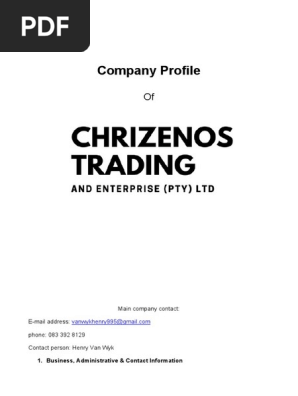 business profile 