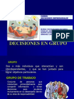 Decisiones en Grupo