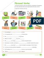 T Eal 43 Phrasal Verbs Gap Fill Differentiated Worksheet - Ver - 6