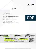 TEMA-13-vctm - PDF: Anónimo Víctima Y Derecho Penal 2º Grado en Criminología Facultad de Derecho Universidad de Salamanca