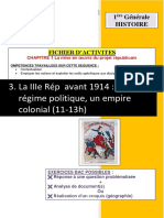 La Iiie Rép Avant 1914: Un Régime Politique, Un Empire Colonial (11-13H)