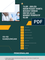 TAJUK Analisa Hukum Pesakit Wanita Berawat Dengan Doktor Lelaki Menurut Perspektif Islam' PDF