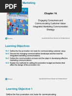 Principles of Marketing: Engaging Consumers and Communicating Customer Value: Integrated Marketing Communication Strategy