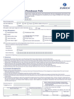 Formulir Pembatalan Polis