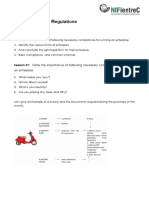 Legal Forms and Regulations: Sessions List