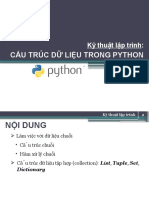 Cấu Trúc Dữ Liệu Trong Python: Kỹ thuật lập trình