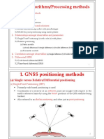 GNSS Positioning Methods