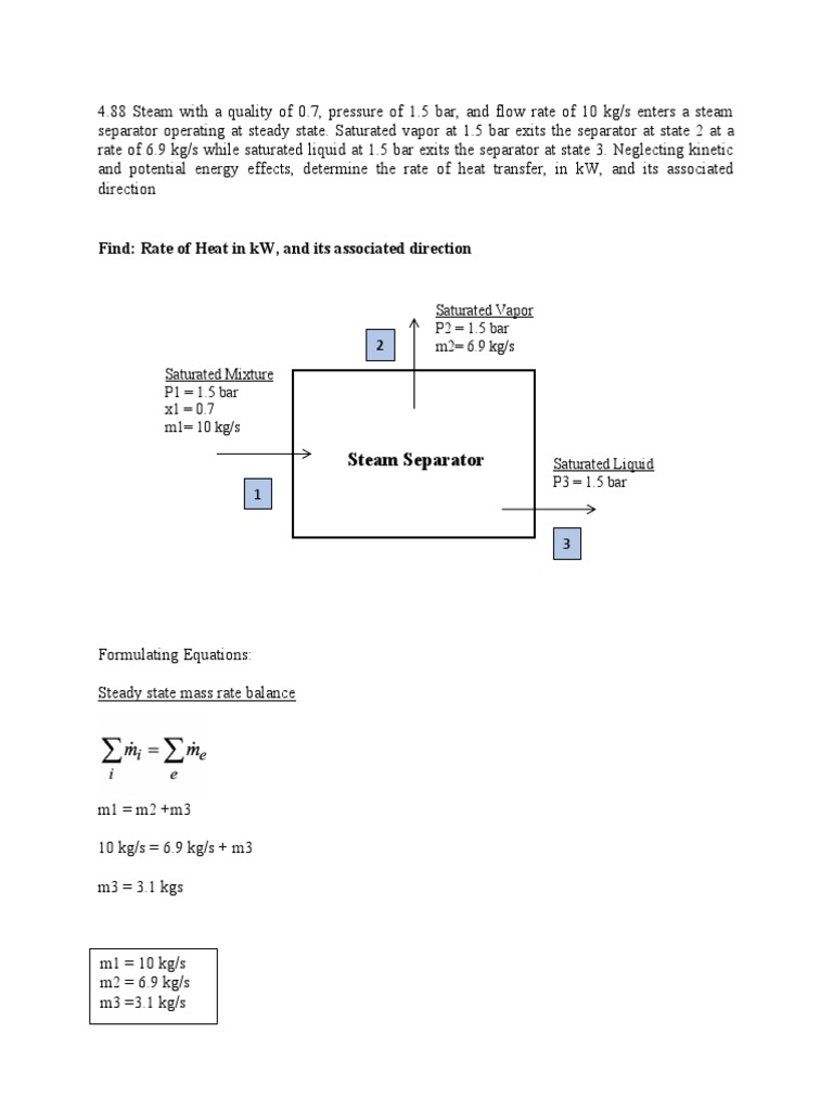 Thermodynamics question pdf