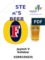 Fosters Beer Presentation