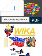 Barayti NG Wika