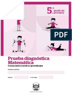 Examen Diagnostico 5to Grado 2023