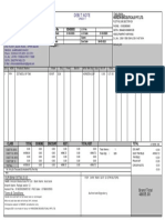 Debit Note: Horizon Bioceuticals PVT - LTD