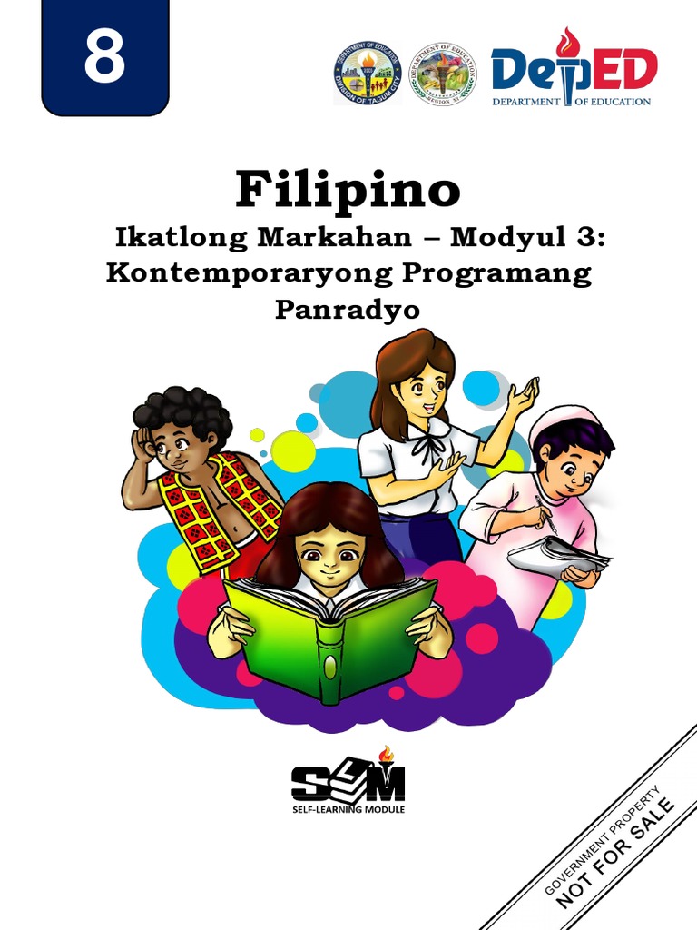 Filipino ikatlong markahan modyul 3 kontemporaryong programang