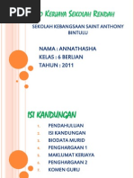 Contoh Folio Kerjaya
