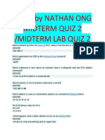 Made by Nathan Ong Midterm Quiz 2 /midterm Lab Quiz 2