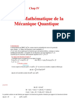 Chap.IV_Outils Mathématique de la Mécanique Quantique
