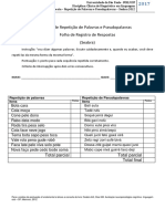 MTF - Seabra e Capovila - Repeticao Palavras e Pseudopalavras