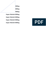 Super Market Billing Super Market Billing Super Market Billing Super Market Billing Super Market Billing Super Market Billing Super Market Billing