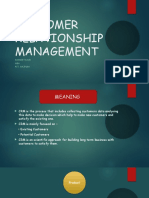 Customer Relationship Management: Rasneet Kaur MBA Pit, Rajpura