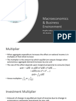 Macroeconomics & Business Environment: Mugdha Vaidya IBS, Mumbai