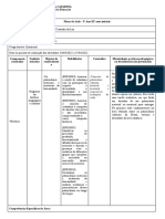 Plano de aula para 5o ano sobre patrimônios e ciclo da água