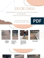 Estudo de Caso: Acessibilidade No Parque Nilo Peçanha (Jardim São Benedito) - Campos Dos Goytacazes/Rj