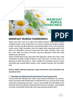 MANFAAT CHAMOMILE