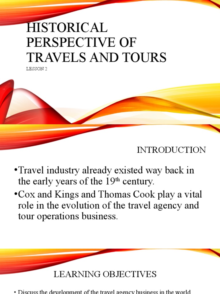 WHAT IS HISTORICAL TRAVEL visual data 5