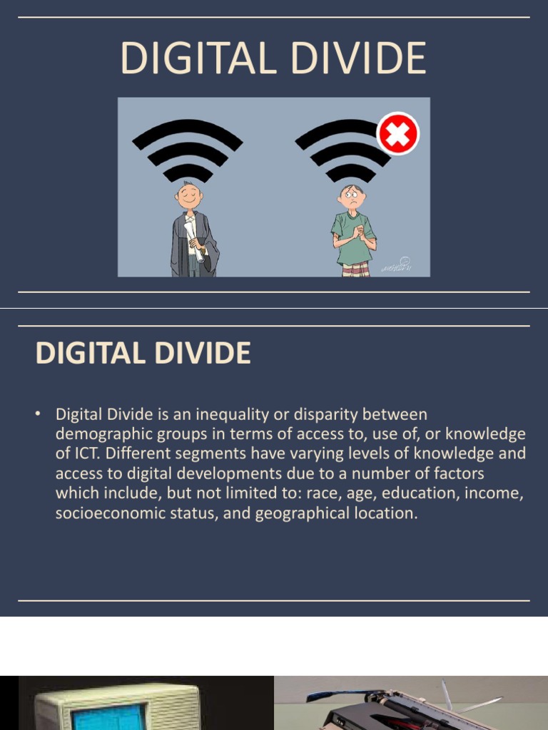 Understanding the Digital Divide Issues | PDF | Cyberbullying | Internet