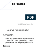Vasos de Pressão: Edivaldo Feitosa Pereira Filho