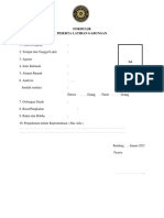 Formulir Peserta Latihan Gabungan