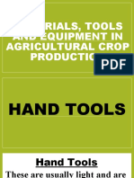 Essential Agricultural Hand Tools and Equipment