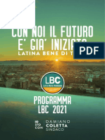 LBC 2021 Programma