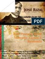 Talambuhay Ni Dr. Jose P. Rizal