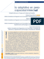 Conducta Adaptativa en Personas Con Discapacidad Intelectual